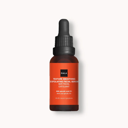 Suero Facial Exfoliante Alisante Textura - AHA Ácido glicólico 5%.