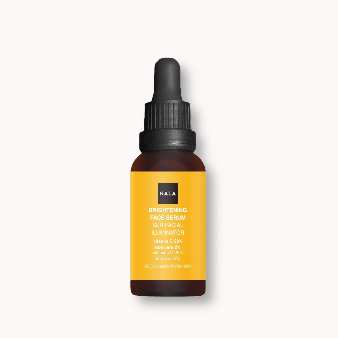 Serum Facial Luminoso - Vitamina C 20% + Aloe Vera 2%