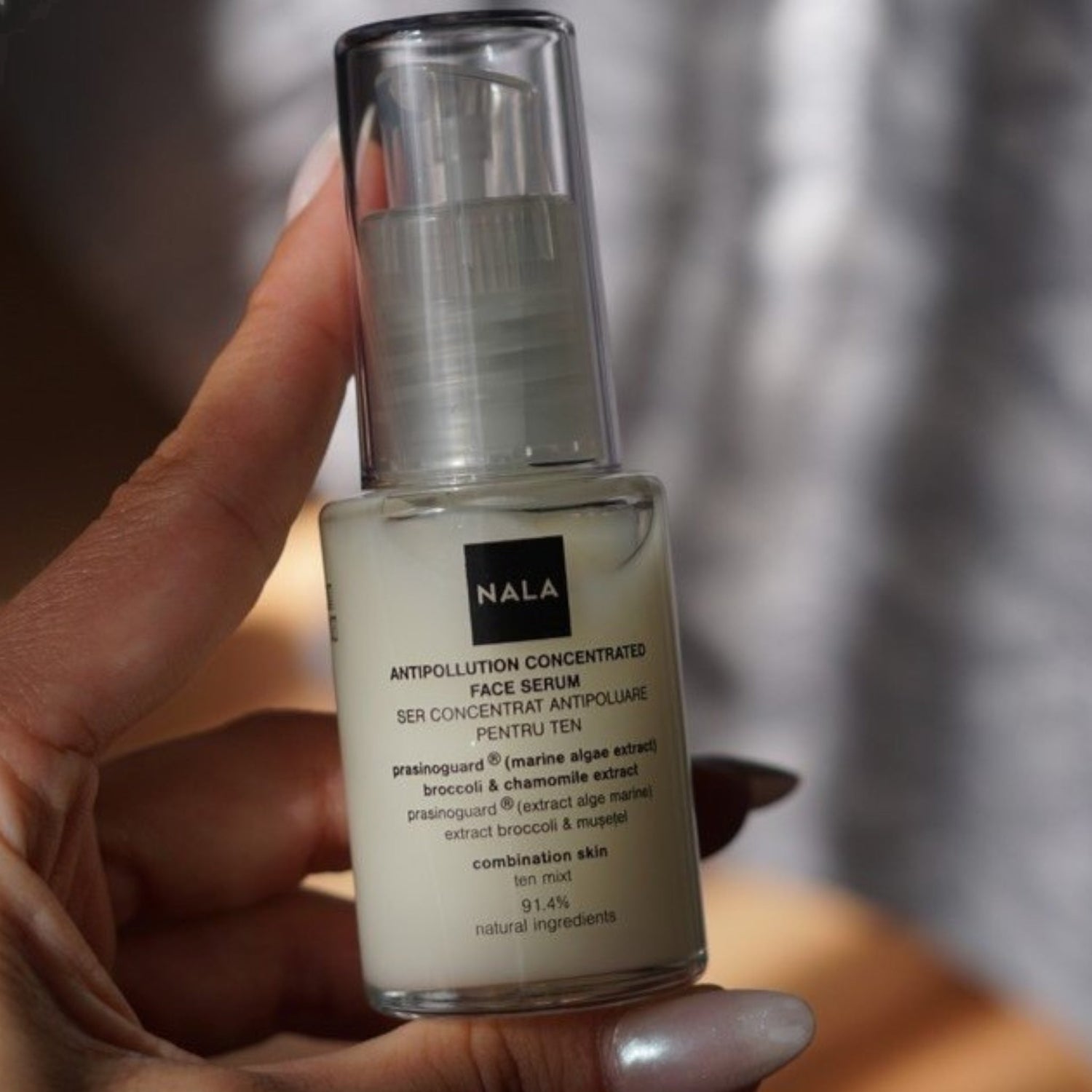 Serum Facial Concentrado Antipolución - Prasinoguard, Brócoli, Camomila