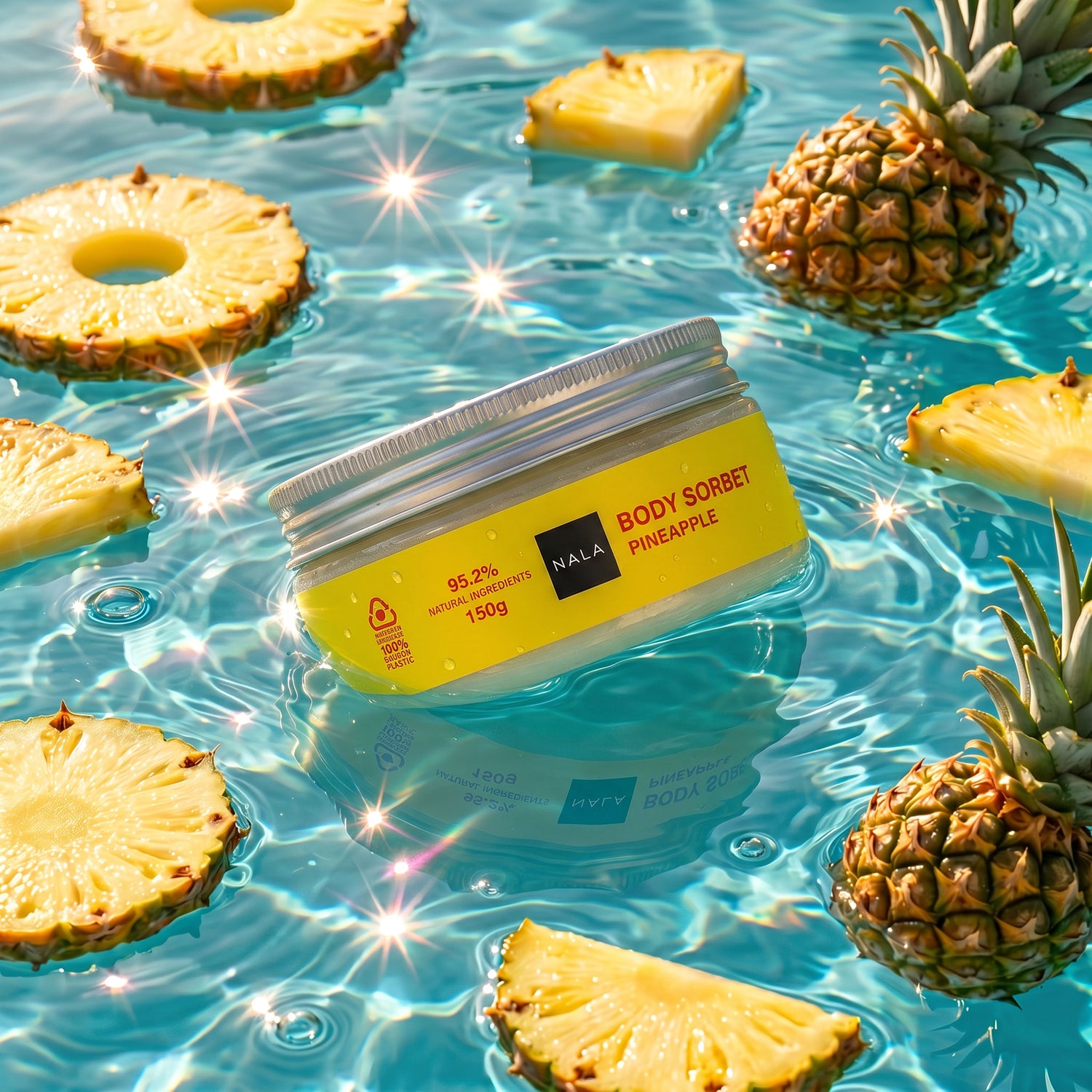 Sorbete Corporal - Piña