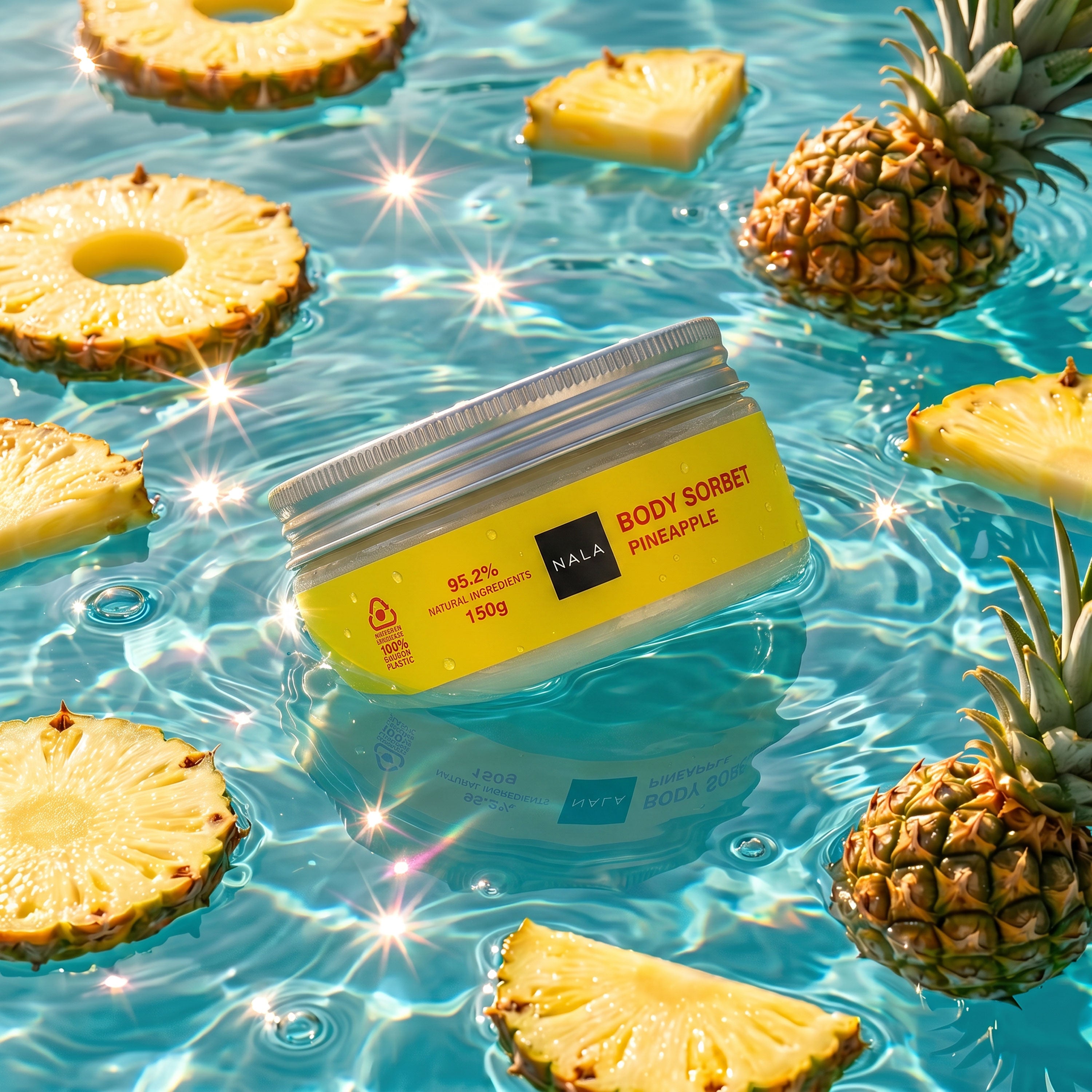 Sorbete Corporal - Piña