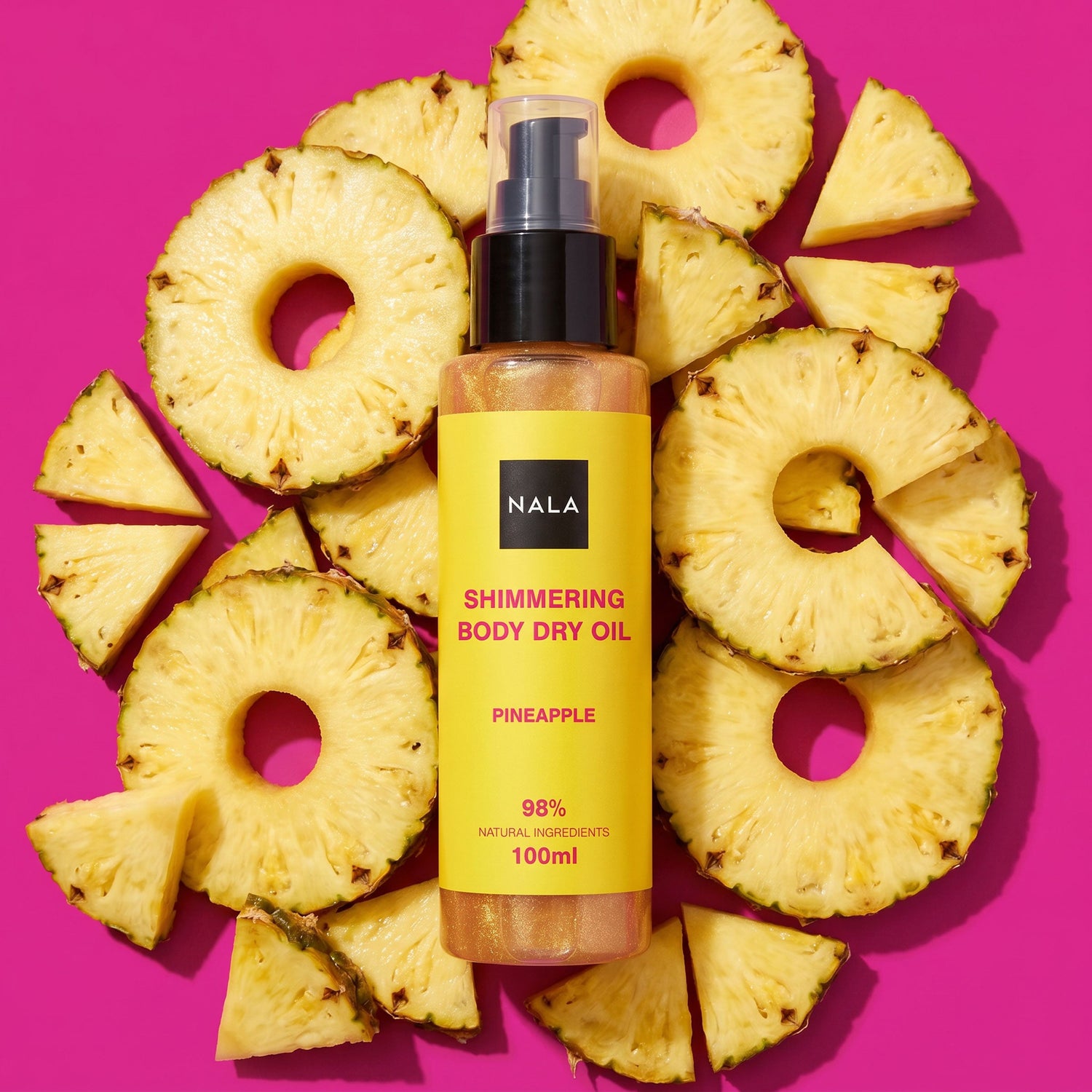 Aceite Seco Brillante Corporal - Piña