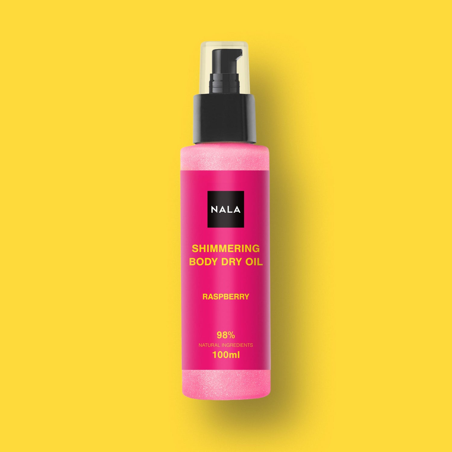 Aceite Seco Brillante Corporal PINK - Frambuesa