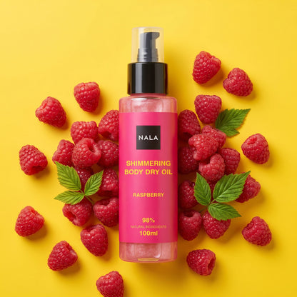 Aceite Seco Brillante Corporal PINK - Frambuesa
