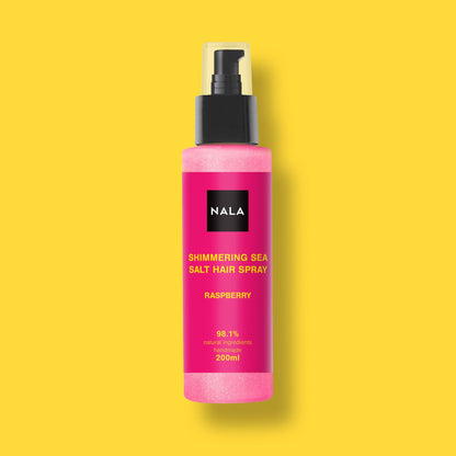 Spray Brillante para Cabello Sal Marina PINK - Frambuesa