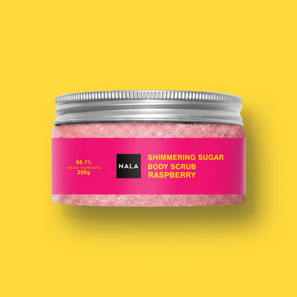 Exfoliante de Azúcar Brillante PINK - Frambuesa