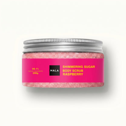 Exfoliante de Azúcar Brillante PINK - Frambuesa