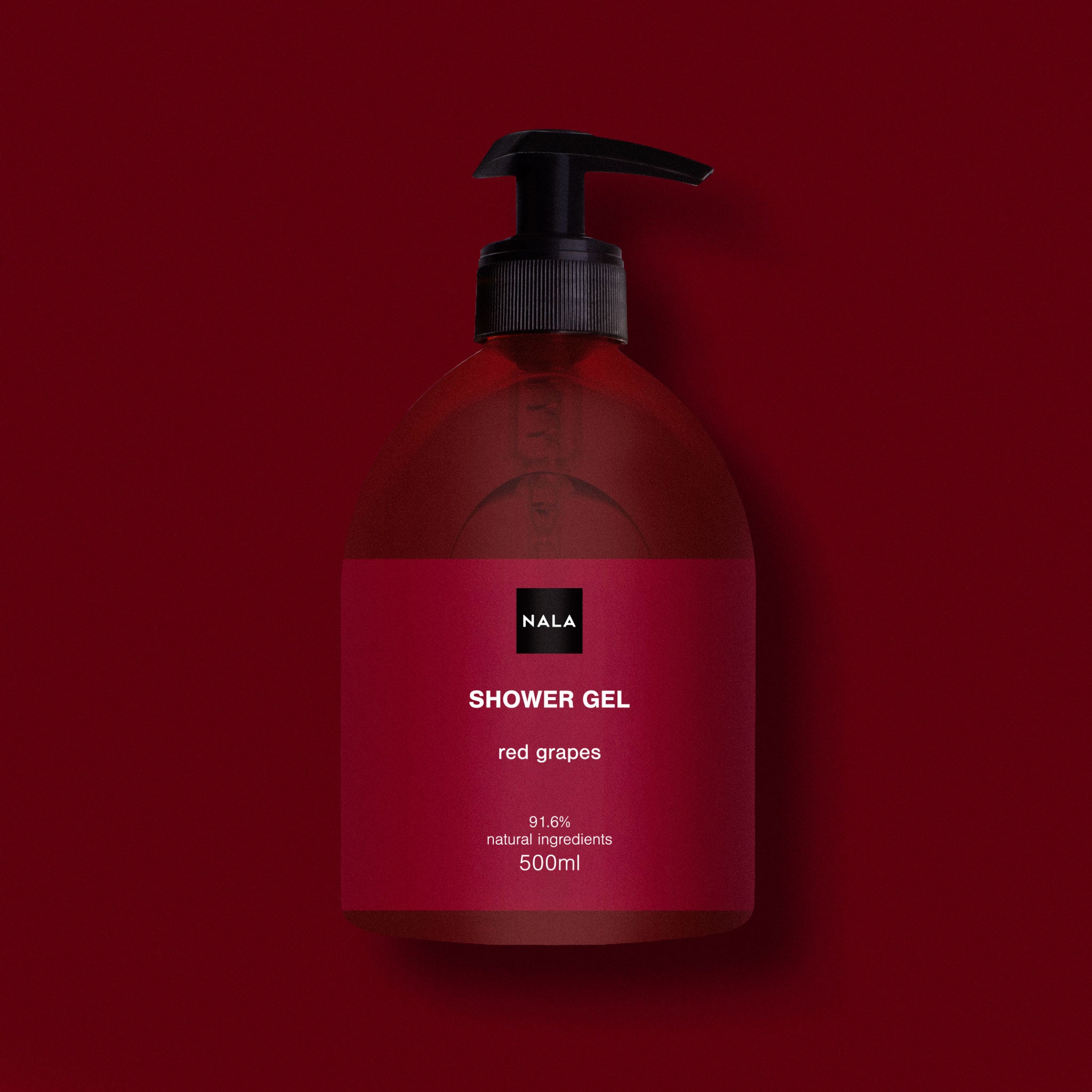 Gel de ducha - Uvas rojas