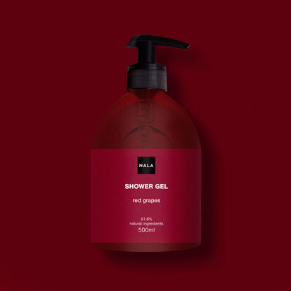 Gel de ducha - Uvas rojas