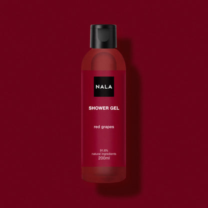 Gel de ducha - Uvas rojas