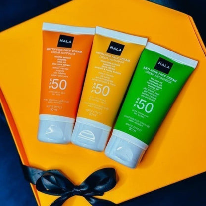 Crema Antiacné SPF 50 - Piel con Acné - Árbol de Té y Romero