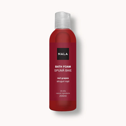 Espuma de baño - Uvas rojas