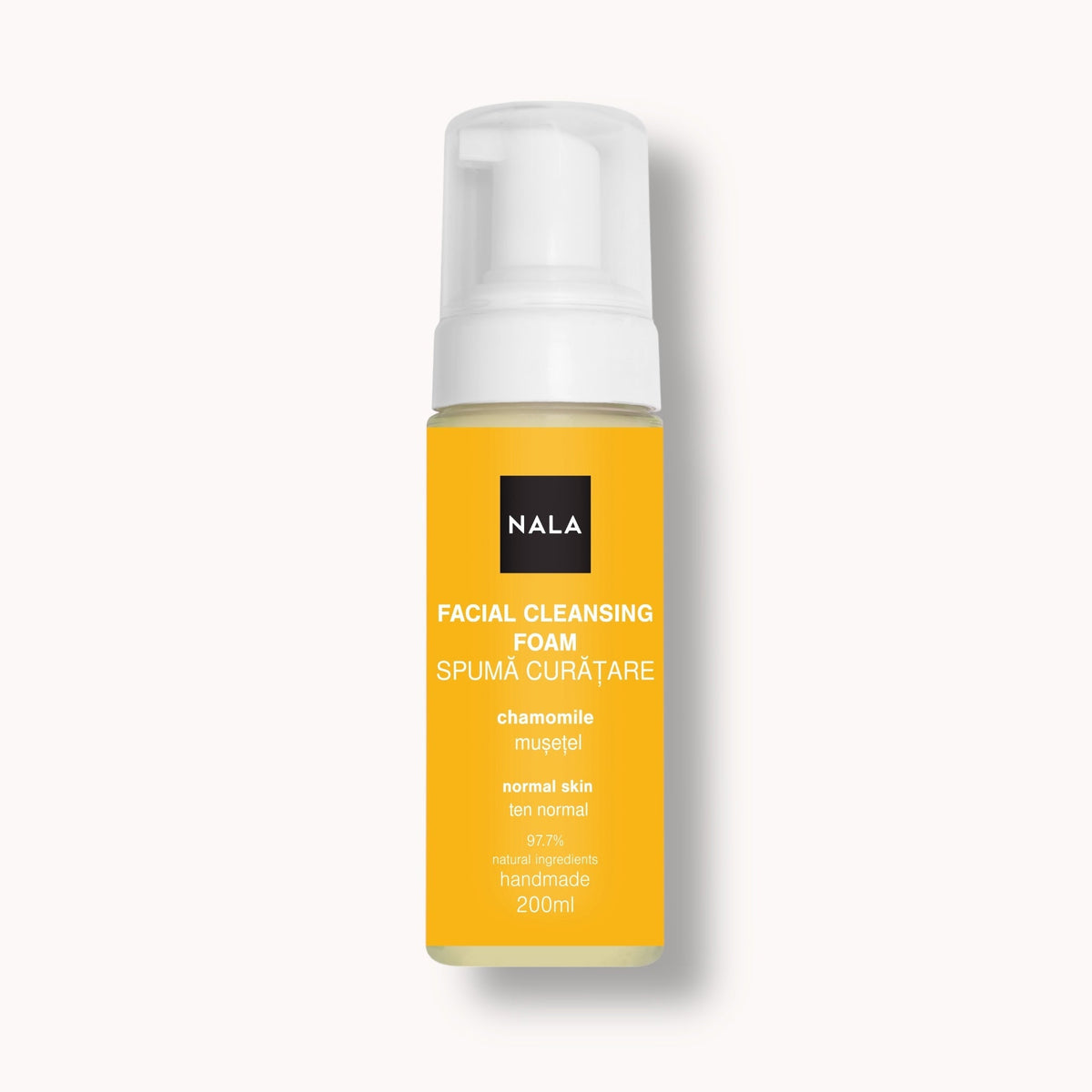 Espuma limpiadora facial para piel normal - Camomila