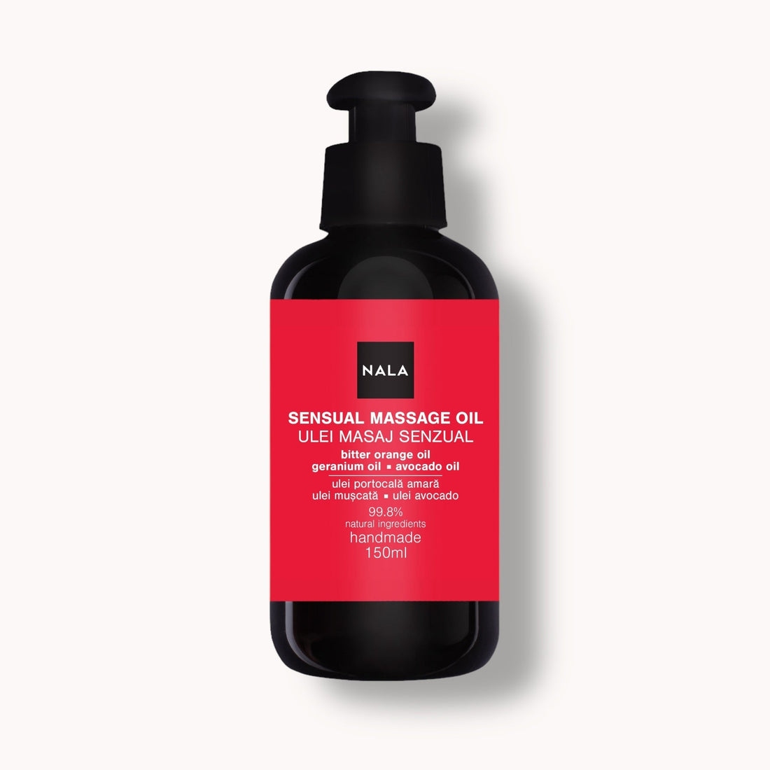 Aceite de masaje sensual - Naranja amarga y palo de rosa