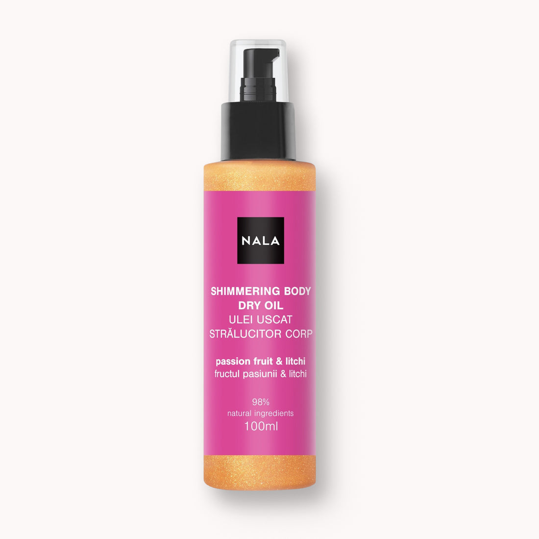 Aceite Seco Corporal Luminoso - Fruta de la Pasión &amp; Litchi